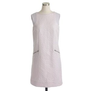 J. Crew Lilac Jacquard Dress